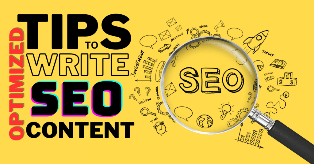 Tips to write seo optimized content